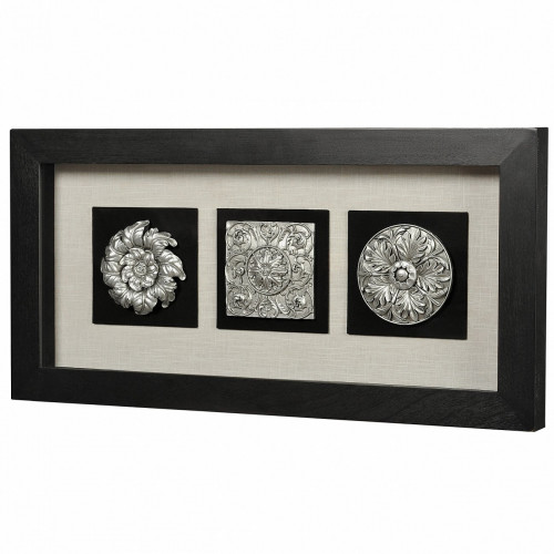 панно "вертикальный декор 1 (черная рама)" во Владимире