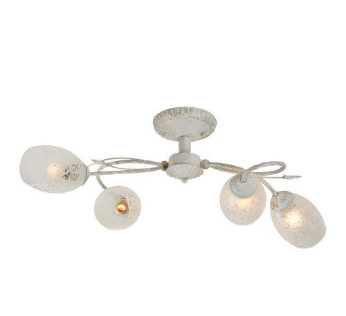 потолочная люстра idlamp julia 874/4pf-whitepatina во Владимире