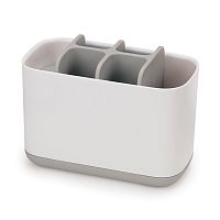 органайзер для зубных щеток easystore большой белый-серый во Владимире