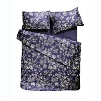 комплект постельного белья decoflux сатин 1.5 спальный peony indigo во Владимире