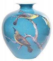 ваза настольная turdus blue low во Владимире