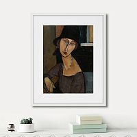 картина: jeanne hebuterne (au chapeau), 1917г. во Владимире