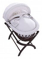 колыбель-переноска premium moses basket темная, белое белье во Владимире