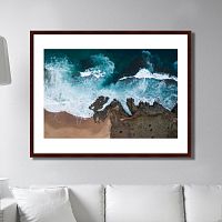 картина: beach ocean waves, coast rocks во Владимире