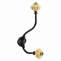 настенный декоративный крючок knobs желтый во Владимире