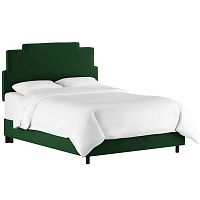 кровать двуспальная 180х200 зеленая paxton emerald velvet во Владимире