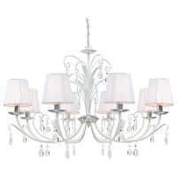 подвесная люстра arte lamp romana snow a1743lm-8wh во Владимире