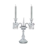 канделябр хрустальный на 2 свечи baccarat 2 от delight collection, 60 см во Владимире
