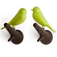 вешалки настенные sparrow 2 шт. коричневые-зеленые во Владимире