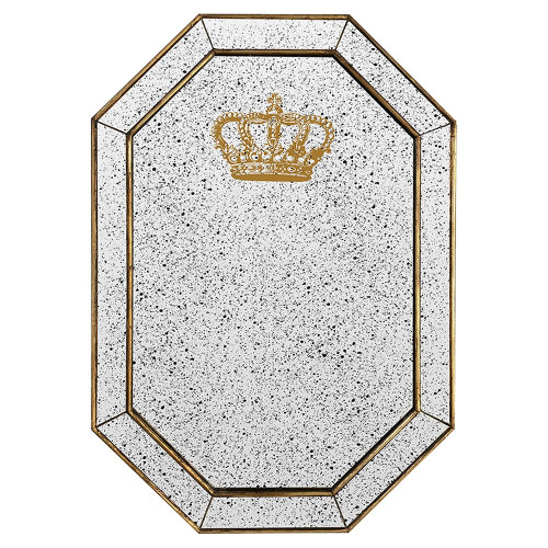 зеркало состаренное восьмиугольное с короной crown во Владимире