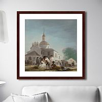 картина: saint isidore's day at the saint's hermitage, 1799г. во Владимире