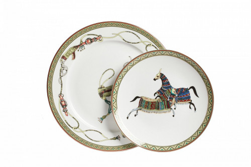 комплект тарелок antique (светлая) во Владимире