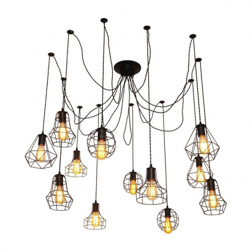 подвесная люстра arte lamp a4051sp-12bk во Владимире