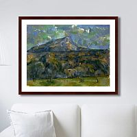 картина: mont sainte-victoire, 1906г. во Владимире
