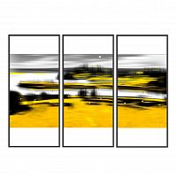 постер triptych: golden shores желтый во Владимире