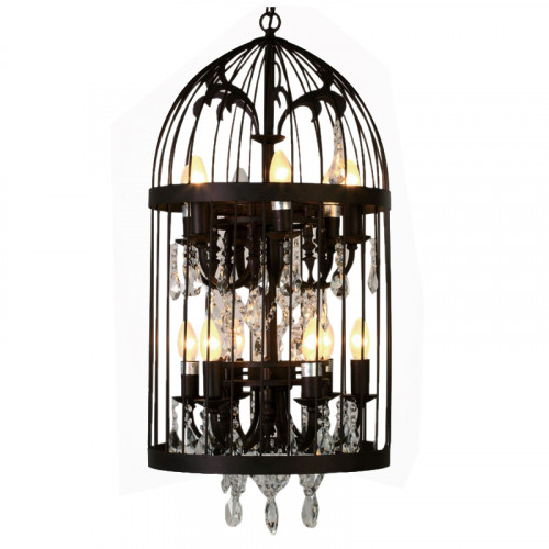люстра birdcage d40 черная во Владимире