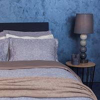 комплект постельного белья decoflux сатин семейный versaille grey во Владимире