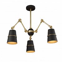 подвесная люстра st luce sorspreso sl458.422.03 черная во Владимире