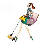 декоративное настенное панно fashion girl во Владимире