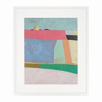 постер patchwork fields разноцветный во Владимире
