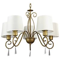 подвесная люстра arte lamp carolina a9239lm-5br во Владимире