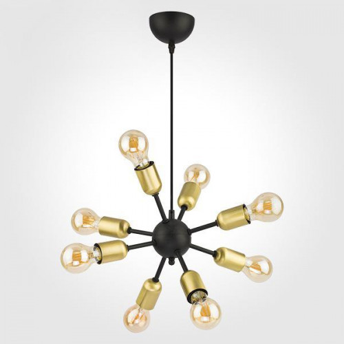 подвесная люстра tk lighting 1468 estrella black во Владимире