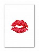 постер kiss а3 (красный) во Владимире
