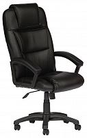 компьютерное кресло tetchair бергамо (крестовина пластик, обивка кож/зам) для руководителя во Владимире