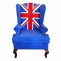 каминное кресло union jack classic во Владимире