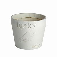 цветочный горшок lucky белый во Владимире