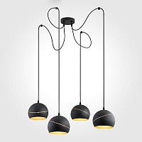 подвесная люстра tk lighting 2221 yoda black orbit во Владимире