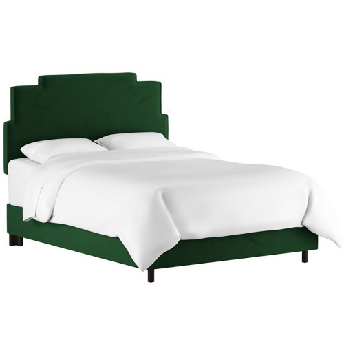кровать двуспальная 160х200 зеленая paxton emerald velvet во Владимире