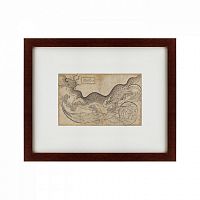 картина: drawing in the saz style of a dragon amid foliage, османская империя, 1540 во Владимире