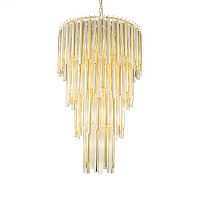 люстра gigi 13 gold от delight collection прозрачная/золото во Владимире