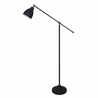 торшер arte lamp braccio a2054pn-1bk во Владимире