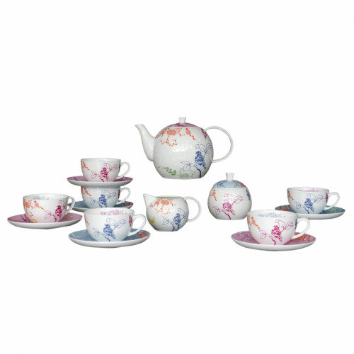 чайный сервиз sienna 17 pcs tea set во Владимире