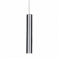 подвесной светодиодный светильник ideal lux ultrathin sp1 small round cromo во Владимире