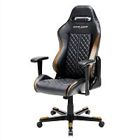 кресло геймерское dxracer черно-коричневое во Владимире