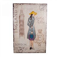 декоративное настенное панно london girl во Владимире