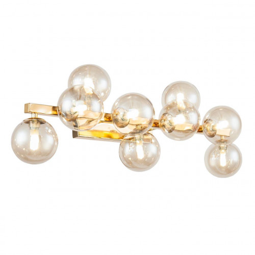 потолочная люстра maytoni dallas mod547wl-09g янтарная во Владимире