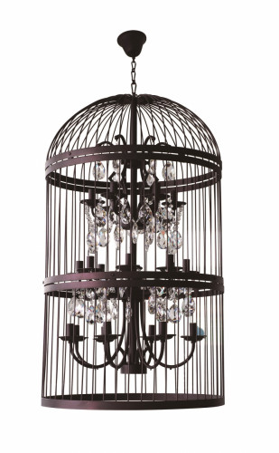 люстра birdcage d60 черная во Владимире