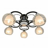 потолочная люстра arte lamp ginevra a1604pl-5bk во Владимире