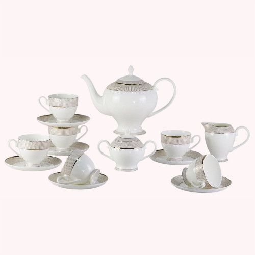 чайный сервиз bianko 17 pcs tea set во Владимире