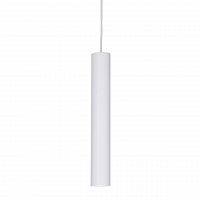 подвесной светодиодный светильник ideal lux ultrathin sp1 small round bianco во Владимире