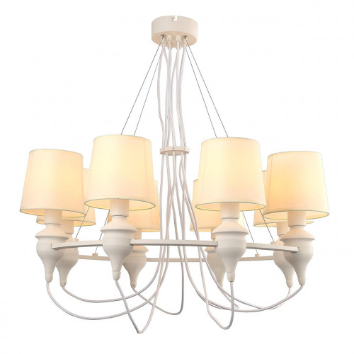 подвесная люстра arte lamp sergio a3326lm-8wh во Владимире