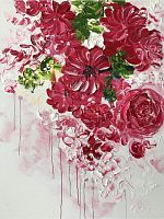 картина маслом дивные цветы 90*120 см. во Владимире
