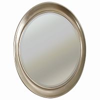 овальное зеркало настенное серебро oval antique silver во Владимире