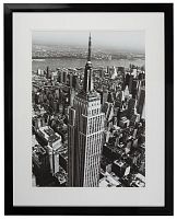 постер в черной раме 66х82 см empire state building во Владимире