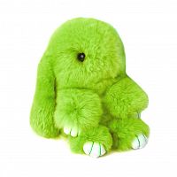 меховой зайка брелок салатовый во Владимире