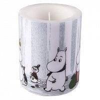 свеча большая moomin зимнее путешествие, 8 см во Владимире